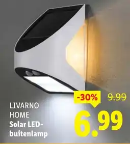 Lidl Livarno home Solar LED buitenlamp aanbieding