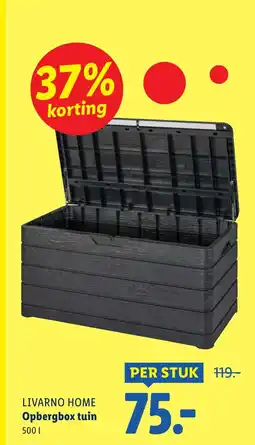 Lidl Livarno home Opbergbox tuin 5001 aanbieding