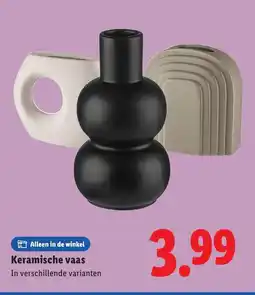 Lidl Keramische vaas aanbieding