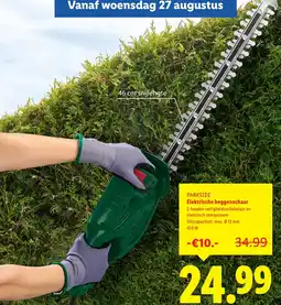 Lidl Parkside Elektrische heggenschaar aanbieding