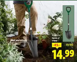 Lidl PARKSIDE Spade of schop aanbieding