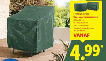 Lidl Livarno home Hoes voor tuinmeubelen aanbieding