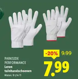 Lidl Parkside performance tuinhandschoenen aanbieding