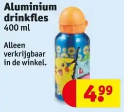 Kruidvat Aluminium drinkfles aanbieding