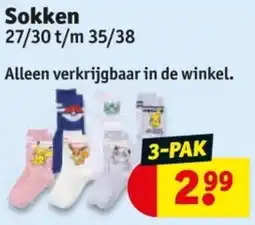 Kruidvat Sokken aanbieding