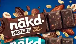 Albert Heijn Nakd protein bars cocoa hazelnut aanbieding