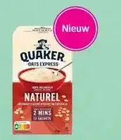 Albert Heijn Quaker oats express protein naturel aanbieding