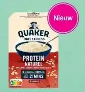 Albert Heijn Quaker oats express naturel havermout aanbieding
