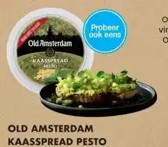 Albert Heijn Old amsterdam kaasspread pesto aanbieding