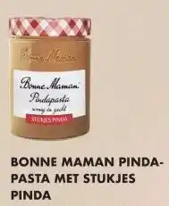 Albert Heijn Bonne maman pinda-pasta met stukjes pinda aanbieding