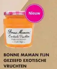 Albert Heijn Bonne maman fijn gezeefd exotische vruchten aanbieding