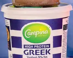 Albert Heijn Campina high protein greek yoghurt 5 fat aanbieding