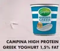 Albert Heijn Campina high protein greek yoghurt 1,5% fat aanbieding