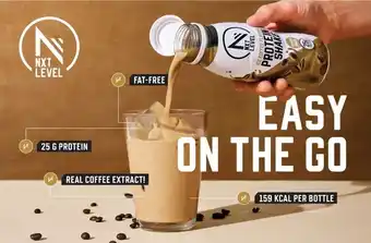 Albert Heijn Nxt level protein shake ice coffee flavour aanbieding