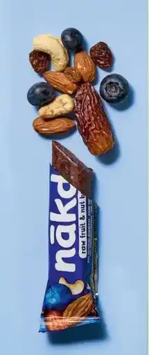 Albert Heijn Nakd blueberry muffin bars aanbieding
