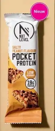 Albert Heijn Nxt level pocket protein salty peanut aanbieding