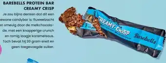 Albert Heijn Barebells protein bar creamy crisp aanbieding