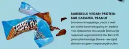 Albert Heijn Barebells vegan protein bar caramel peanut aanbieding