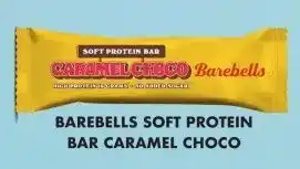 Albert Heijn Barebells soft protein bar caramel choco aanbieding