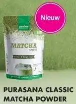 Albert Heijn Purasana classic matcha powder aanbieding