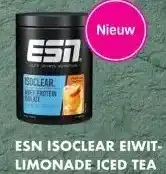 Albert Heijn Esn isoclear eiwit- limonade iced tea aanbieding