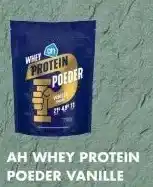 Albert Heijn Ah whey protein poeder vanille aanbieding