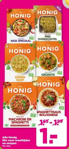 PLUS Alle Honig Mix voor maaltijden en soepen aanbieding