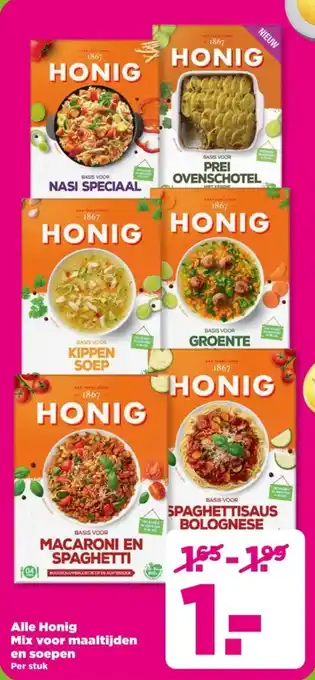 PLUS Alle Honig Mix voor maaltijden en soepen aanbieding