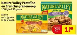 Kruidvat Nature Valley Proteïne en Crunchy granenreep aanbieding
