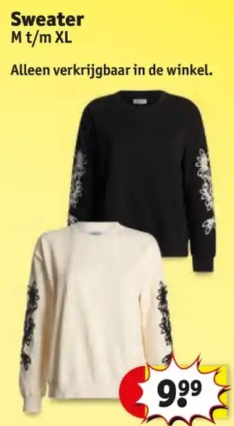 Kruidvat Sweater aanbieding