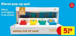 Kruidvat Dieren pop-up spel aanbieding