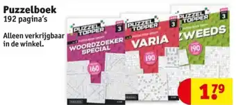 Kruidvat Puzzelboek aanbieding