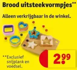 Kruidvat Brood uitsteekvormpjes aanbieding
