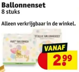 Kruidvat Ballonnenset aanbieding