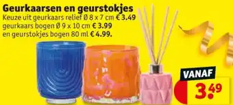 Kruidvat Geurkaarsen en geurstokjes aanbieding