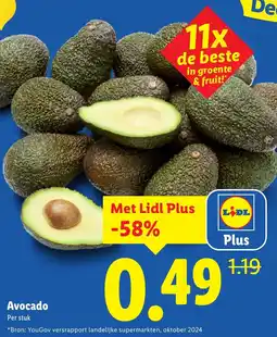 Lidl Avocado aanbieding