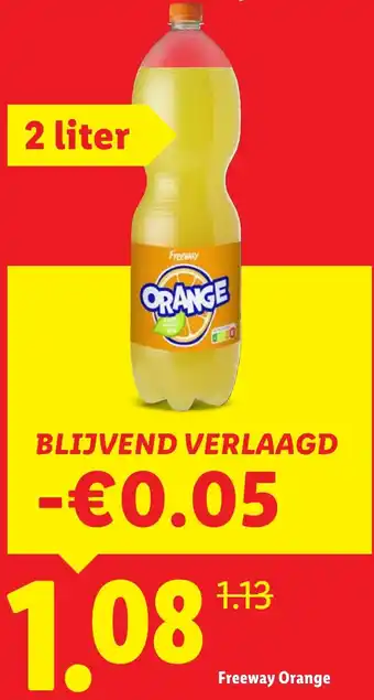 Lidl Freeway Orange aanbieding