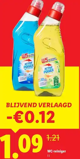 Lidl WC-reiniger aanbieding