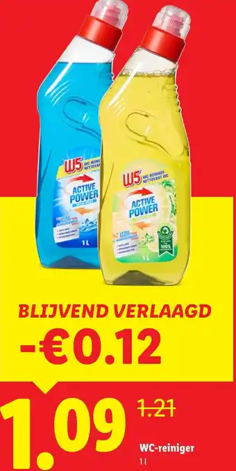 Lidl WC-reiniger aanbieding