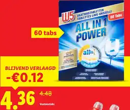 Lidl Vaatwastabs aanbieding