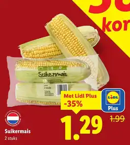 Lidl Suikermais aanbieding