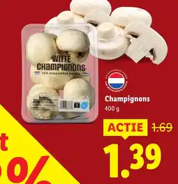 Lidl Champignons aanbieding