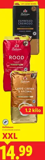Lidl Koffiebonen aanbieding