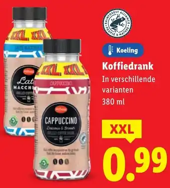 Lidl Koffiedrank aanbieding