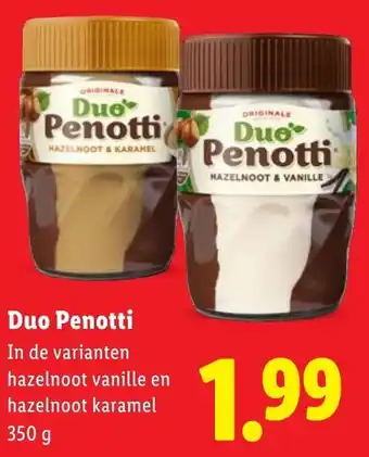 Lidl Duo Penotti aanbieding