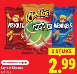 Lidl Lay's of Cheetos aanbieding