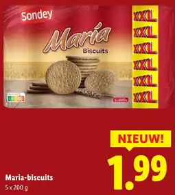Lidl Maria-biscuits aanbieding