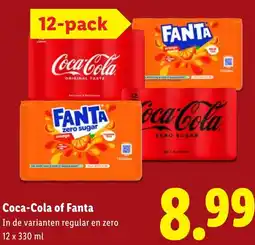 Lidl Coca-Cola of Fanta aanbieding