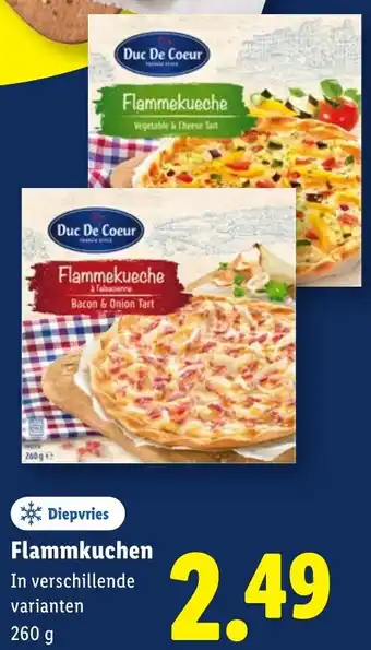 Lidl Flammkuchen aanbieding