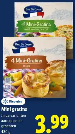 Lidl Mini gratins aanbieding